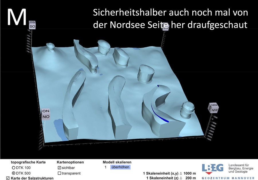 Endlager-Fähige Geologie im Raum Bremer-Voerde bei Beverstedt - Geologie-Nachweis für Entsorungs-Vorsorge-Nachweis