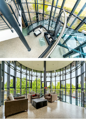 Dieses Firmen-Gebäude mit Halle haben wir in der engeren Auswahl. DBHD GDF INSTITUTE ist dann in Gronau NRW - immer noch nah zu den wesentlichen Lieferanten und zum Standort - Die Vernunft bleibt erhalten.