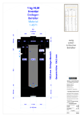 >>> Schnitte Endlager-Behälter ELB 02 DE mit neuer Wandstärke 20 mm. Dr. Merz vom KIT und weitere Strahlenschutz-Kundige verlangen nach mehr Strahlenschutz weil Bergleute die Endlager-Gebinde einführen ...