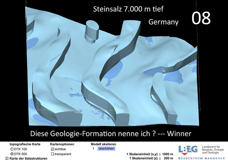 Endlager Geologie bei Drangstedt, Alfstedt, - Nord Niedersachsen - DBHD 2.0.0 Endlager