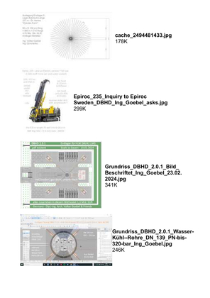 >>> Durch das gute Gespräch mit Vertriebs-Ing. Rautenstrauch war DBHD in der Lagen die Anfrage für die Expiroc 235 Set ganz deutlich zu konkretisieren. - Mit besten Grüssen - Ing. Goebel - DBHD Planer