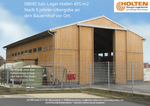 >>> Salz-Lager-Halle - DBHD lagert das Salz trocken bei den Bauern und Gewerbe-Treibenden - Die 455 qm Halle - Wert 250.000 EUR dürfen Lager- Betriebe, Bauernhöfe dann nach 5 Jahren zur Eigen-Nutzung behalten ...