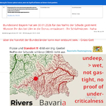 >>> Bundesland Bayern - ha ha hat für das NaPro der Schande vom BMUKN gestimmt !!! - Das überrascht Ing. Goebel - Der kann ein dichtes Endlager im Salz in Nds. - Die BGE kann ein undichtes Nicht-Endlager bei Ulm Bröckelton
