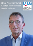LBEG Präsident Herr Carsten Mühlenmeier Jurist Hannover Niedersachsen