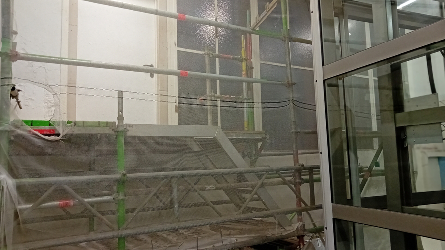   >>> Bahnsteig 4 - Hagen HBF - Komplett-Erneuerung - eine Ortsbegehung im Feb. 2026 -  Gut geworden - Bravo - Beste Grüsse an die ARGE IHT Balter von Ing. Goebel - Hagen