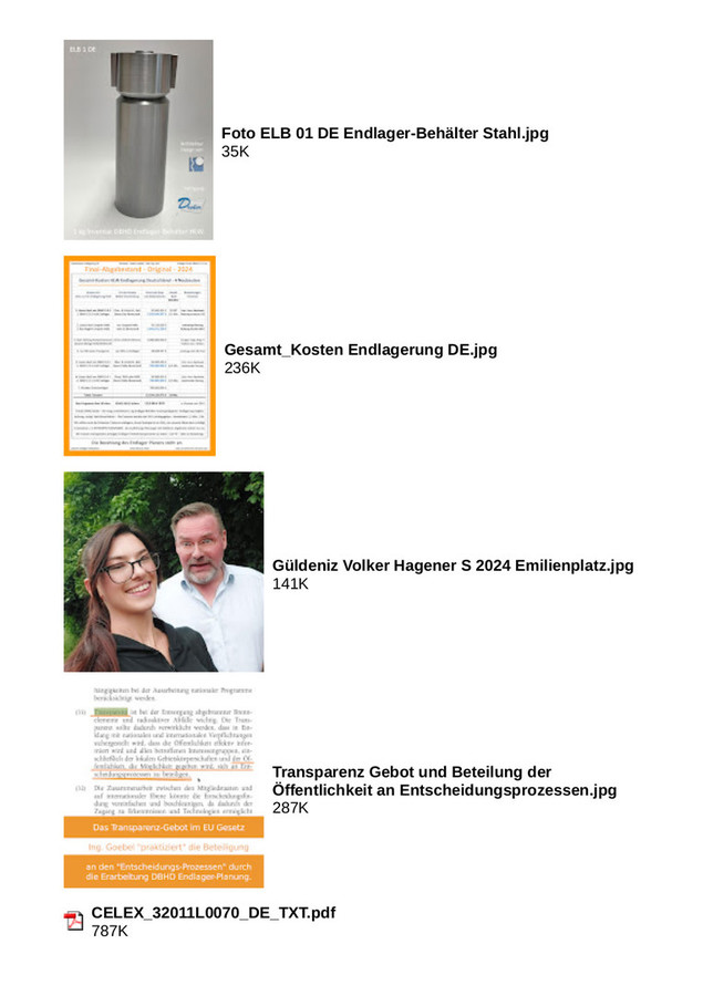 Brief an die Beverstedter - dort ist die beste Endlager-Geologie