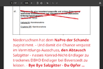 >>> Niedersachen !!! hat am 30.01.2026 im Bundesrat für das NaPro der Schande gestimmt. Die letzte Chance Salzgitter mit Abtausch Konrad nass gegen DBHD trocken zu retten - ist damit vertan ... Bye Bye Grundwasser Salzgitter