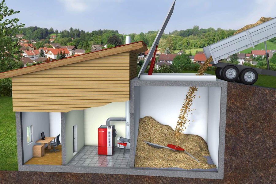 Hagens OB Rehbein will Nahwärmenetz mit Holz Hackschnitzel Heiz-Brennern