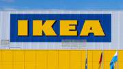 Foto IKEA Logo auf Fassade