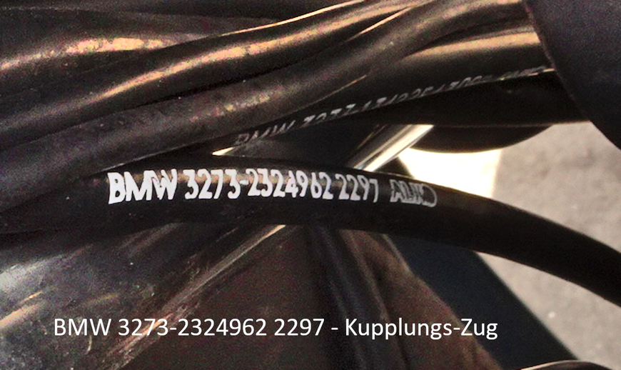 Austausch Kupplungs-Zug BMW R 1100 RS