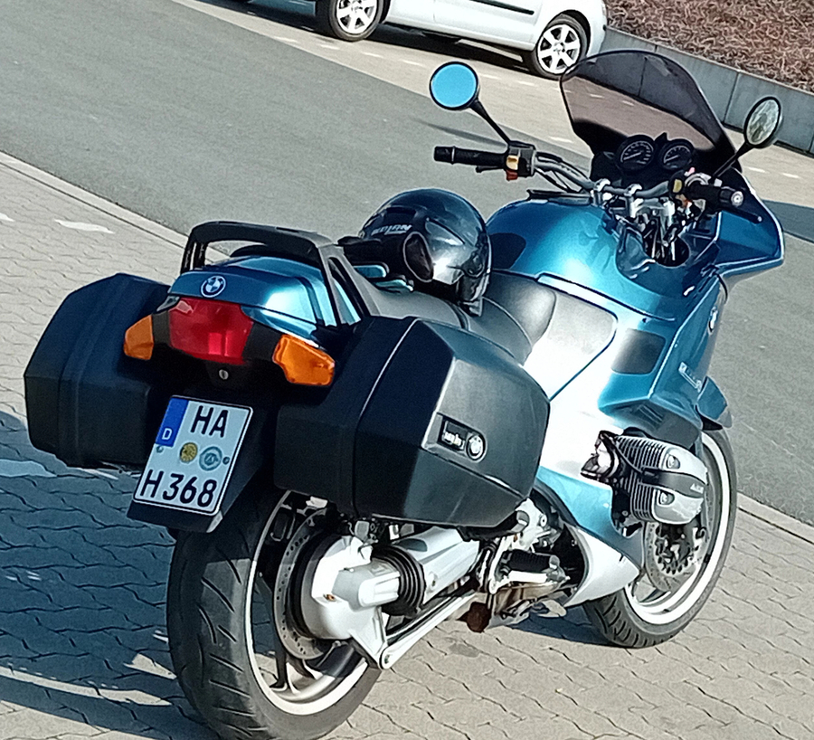 Arch. Goebel fährt BMW R 1100 RS - Motorrad - Baujahr 1999 - 