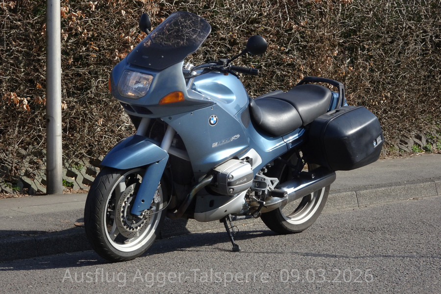 Arch. Goebel fährt BMW R 1100 RS - Motorrad - Baujahr 1999 - 