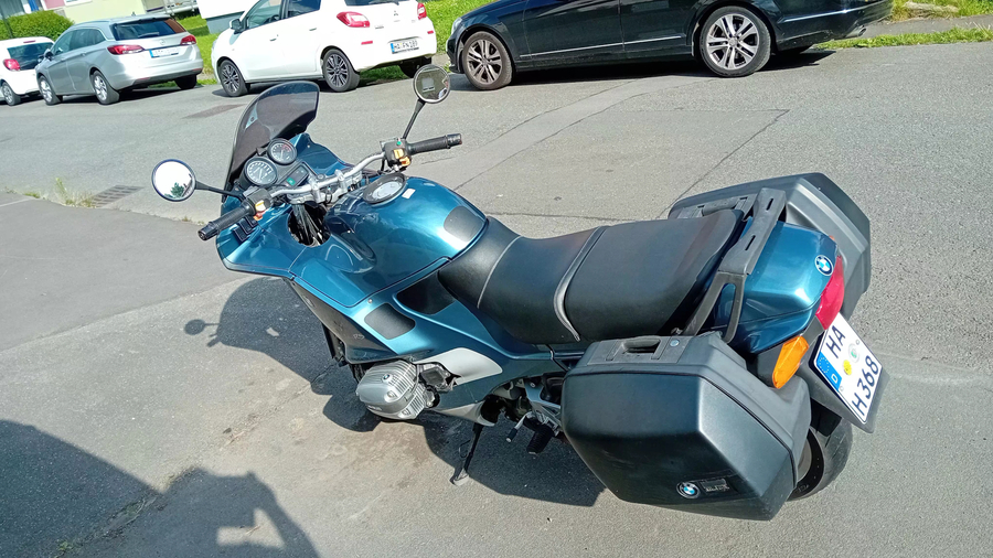 Arch. Goebel fährt BMW R 1100 RS - Motorrad - Baujahr 1999 - 