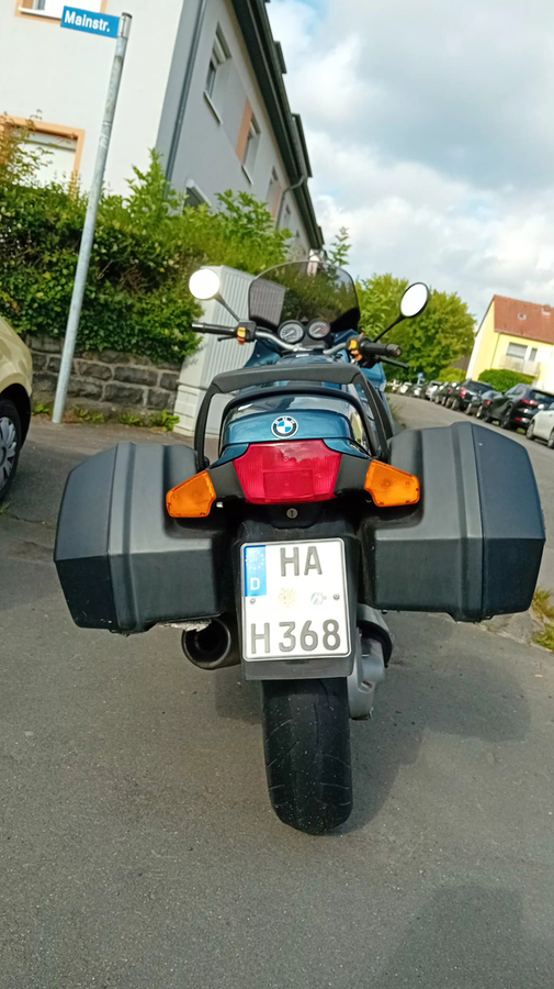 Arch. Goebel fährt BMW R 1100 RS - Motorrad - Baujahr 1999 - 