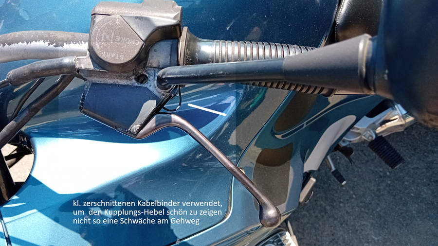 Anleitung Demotage Kupplungs-Zug BMW R 1100 RS - BJ 1999