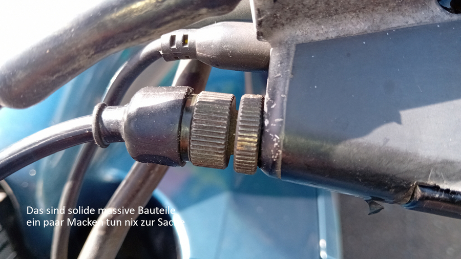 Montage Kupplungs-Zug BMW R 1100 RS Baujahr 1999 - gilt aber für viele BMW Motorräder
