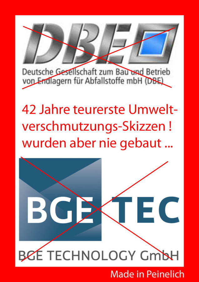 und die gruselige Gorleben-Fraktion veruntreut Ihr Steuergeld für Eigenlob-Kampagnen