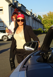 Güldeniz Baday mit Mutter Anne