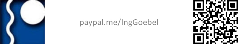 Working Logo Ing. Goebel - paypal.me/IngGoebel