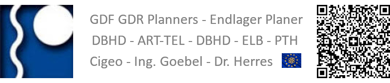 Logo Ingenieur-Büro Goebel Endlager-Planer - Home of DBHD - ART-TEL - DBD - ELB - PTH - EU GDF Peer Reviewers too